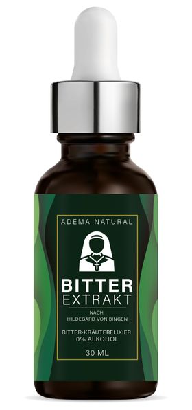 Adema Natural® | Bitter Extrakt Tropfen | Hildegard von Bingen