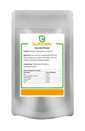 buXtrade Acerola Pulver