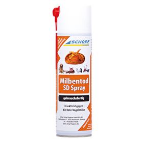 Schopf Milbentod SD Spray - Pulverspray gegen die Rote Vogelmilbe