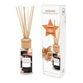 pajoma® Raumduft 100 ml inkl. Duftstäbchen, Vanille & Zimt