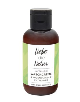 natürliche Waschcreme und Augen Make-Up Entferner