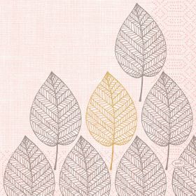 Servietten 33 3-lagig 1/4-Falz Aspen