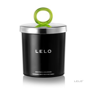 Lelo - Massage Candle Schnee Birne & Zedernholz 150 g