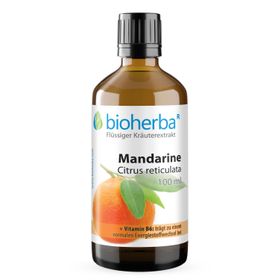 Bioherba Mandarine Citrus reticulata Tropfen Tinktur