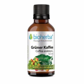 Bioherba Grüner Kaffee  Coffea arabica L.  Tropfen  Tinktur Extrakt