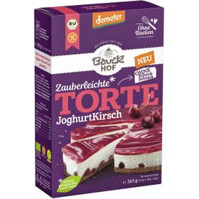 Bauckhof Backmix Joghurt Kirsch Torte glutenfrei