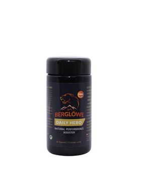 BERGLÖWE Daily Hero - Natural Performance Booster, 60 Kapseln