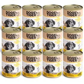 Dogs’n Tiger Junior, Premium Hundefutter, Fein Gemacht, Huhn