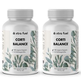XTRA FUEL Corti Balance* - Nährstoffmix mit Ashwagandha (7 % Withanolide), Rhodiola & Vitamin B6
