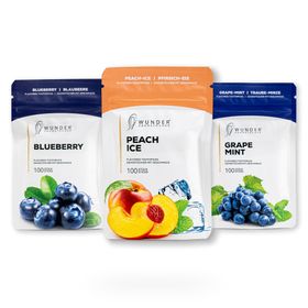 Wunder Zahnstocher - In 3 erfrischenden Sorten FRUIT CRUSH PACK - Zahnstocher mit Geschmack