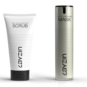LAYZIN Ewige Jugend - Sanftes Peeling + Maske für ein jugendliches Aussehen