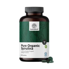 HealthyWorld BIO Spirulina 500 mg