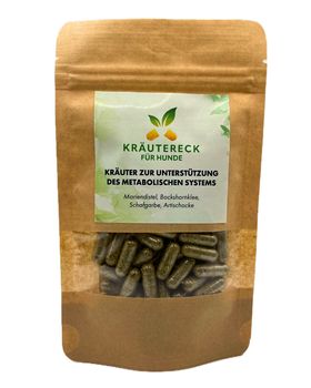 Kräutereck - Kräuterkapseln Metabolisches System Hund