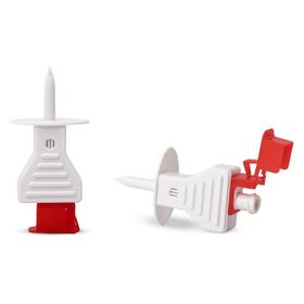 Dispomed CHIRAPLUS Infusion Spike Luft- /Lösungsmittelfilter, rot