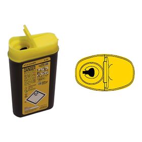 Dahlhausen Abwurfbehälter Sharpsafe Exchange 0,2 L für alle Nadeltypen, Insulinpens