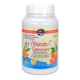 NORDIC NATURALS Vitamin-C-Gummibärchen, 250 mg Mandarine