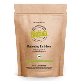 Biotiva Darjeeling Earl Grey Schwarztee Bio