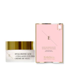 ErthSkin London Hyaluronsäure + Collagen Pro Age Augencreme + Augenpads