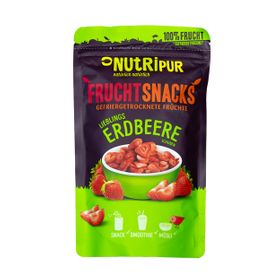 NutriPur gefriergetrocknete Früchte, Erdbeeren