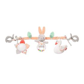 Fehn Kinderwagen-Rasselkette Schwanensee