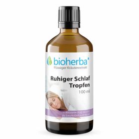 Bioherba Ruhiger Schlaf Tropfen Tinktur Extrakt