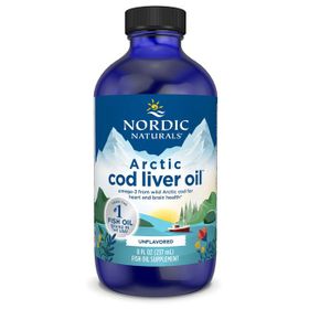 Nordic Naturals Arktischer Dorschlebertran - geschmacksneutral