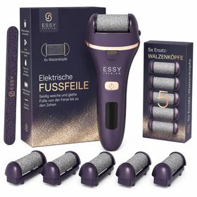 Essy Hornhautentferner Elektrisch mit Ersatzrollen Violett