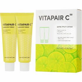 NATURE REPUBLIC Vitapair C Dark Spot Face Cream Twin Pack – Aufhellende Gesichtscreme