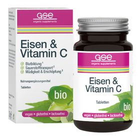 GSE Bio Eisen + Vitamin C Tabletten