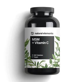 natural elements MSM mit Vitamin C