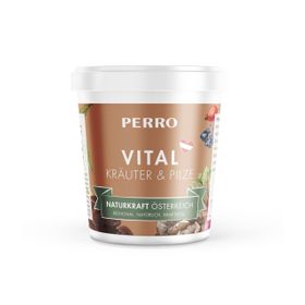 PERRO Naturkraft - Vital Kräuter & Pilze - Nahrungsergänzung für Hunde