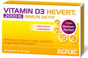 Vitamin D3 Hevert 2000 IE Immun Aktiv