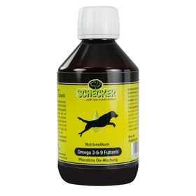 Schecker Hundefutter - 3 plus 6 Omega Futteröl