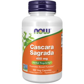 Now Foods Cascara Sagrada 450 mg 100 Veg-Kapseln