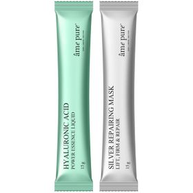 âme pure Jelly Glow Rubber Mask - Silber