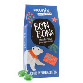FRUNIX® Weihnachtsedition "Eisbär" - fructosefreie Fruchtbonbons