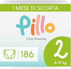 Pillo Windeln Größe 2 Mini 4-8 Kg