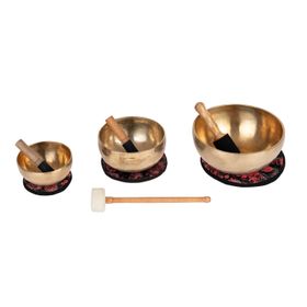 bodhi Klangschalen-3er-Set L: Klangschale M, L, XL