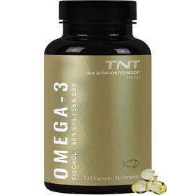 TNT Omega-3 Fischöl Kapseln (50% EPA, 25% DHA)
