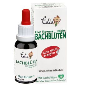 Edis® Five Flowers Night Gute Nacht Tropfen alkoholfrei Bio