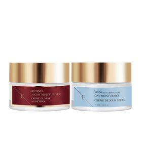 ErthSkin London Retinol-Nachtfeuchtigkeitscreme + SPF-Hyaluronsäure-Tagescreme