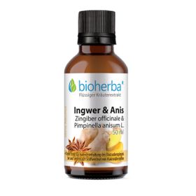 Bioherba Ingwer & Anis Tropfen Tinktur