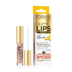 Eveline Cosmetics Oh! My Lips Lipgloss Dickere Lippen mit Hyaluronsäure und Bienengift