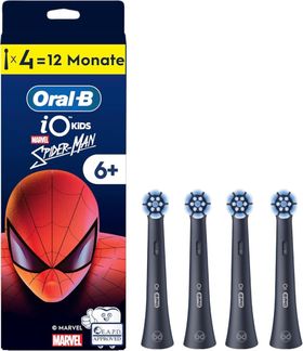 Oral-B iO Kids 6+ Marvel Spiderman Aufsteckbürsten — ORIGINAL Zahnbürstenaufsatz für Oral-B iO