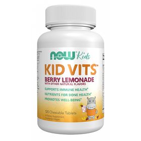 Now Foods Kid Vits Berry Lemonade 120 Kautabletten