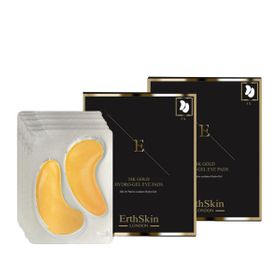 ErthSkin London Kollagen Gold Unter Augenflecke 24K Gold – 5X2 Pads