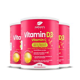 Nature's Finest Vitamin D3 + Vitamin C