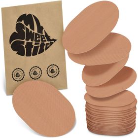 THE BIG Overpatch oval beige