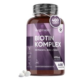 WeightWorld Biotin Komplex mit Keratin, Selen, Zink