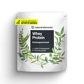 natural elements Whey Protein Pulver Schoko